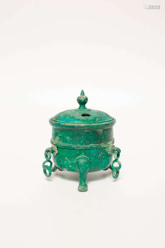 Chinese Early Period Bronze Incense Burner