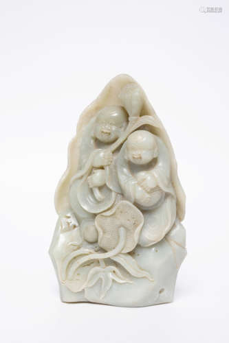 Chinese Hetian Jade Ornament