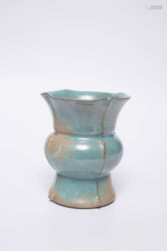 Chinese Exquisite Celadon Porcelain Vase