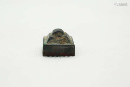 Chinese Small Bronze Seal