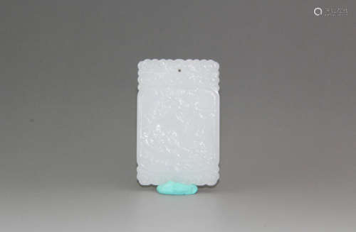 Chinese Hetian Jade Tablet