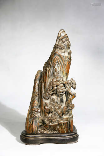 Chinese Rare Agalwood Statue
