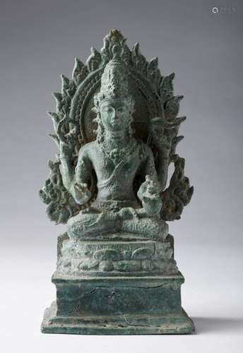 South Est Asian Art. A bronze figure of Lord Shiva…