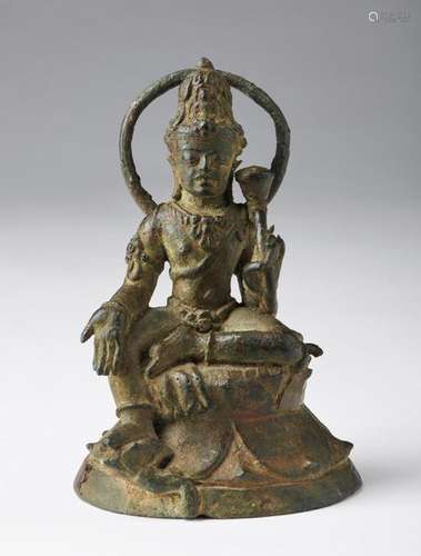 South Est Asian Art. A bronze figure of Avalokites…