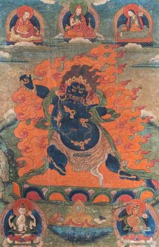 Himalayan Art. A thangka depicting Vajrapani Tibet…