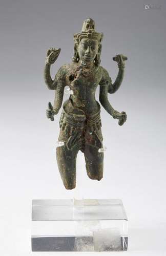 South Est Asian Art. A bronze figure of Avalokites…