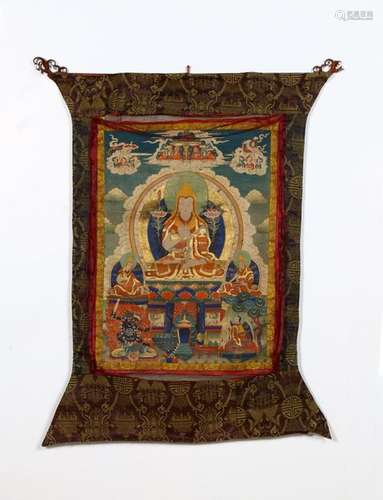 Himalayan Art. A thangka depicting Padmasambhava T…