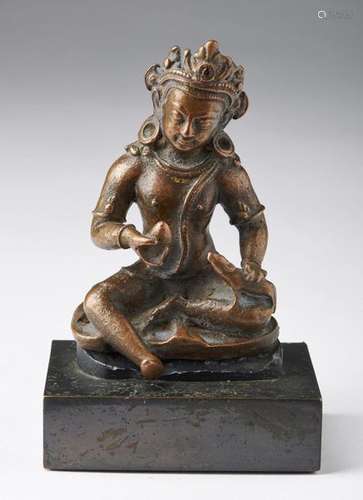 Himalayan Art. A copper figure of Jambhala Nepal, …