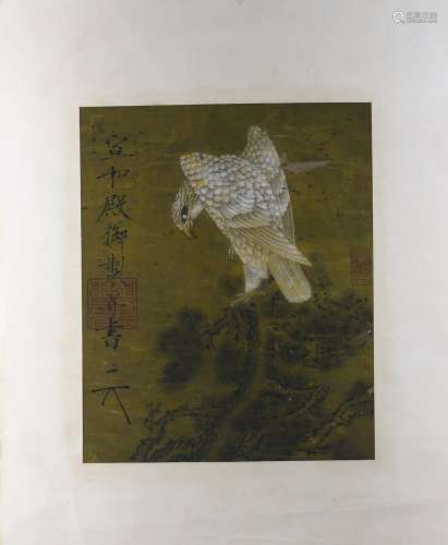 The eagle of Weizong in Song Dynasty