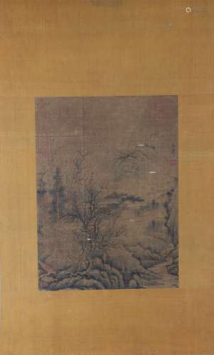 Zhao Ziang's landscape painting
