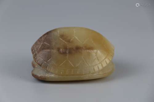 Hetian jade tortoise pattern is the most famous handpiece in the world