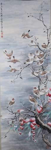 Yan Bolong flower and bird painting