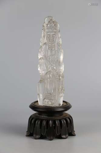 Crystal Guanyin ornaments