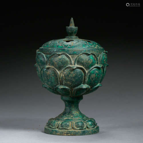 LIAO DYNASTY, CHINESE BRONZE INCENSE BURNER