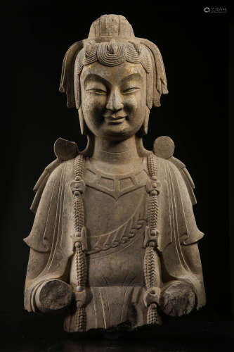 ANCIENT CHINESE QINGZHOU BUDDHA STATUES