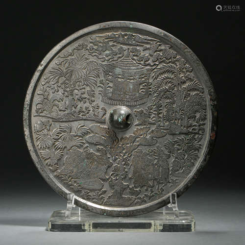 ANCIENT CHINESE BRONZE MIRROR