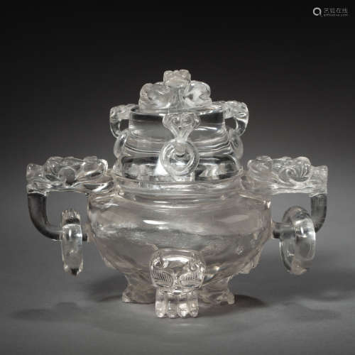 QING DYNASTY, CHINESE CRYSTAL FURNACE