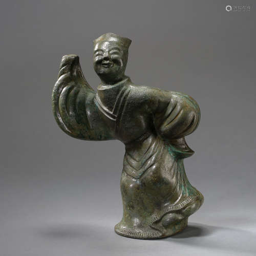 ANCIENT CHINESE BRONZE DANCER