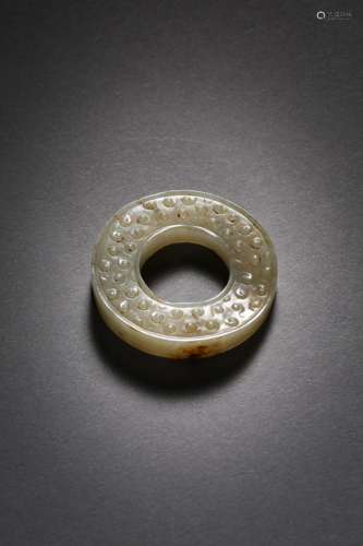 ANCIENT CHINESE HETIAN JADE BI