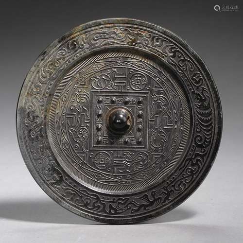 ANCIENT CHINESE BRONZE MIRROR