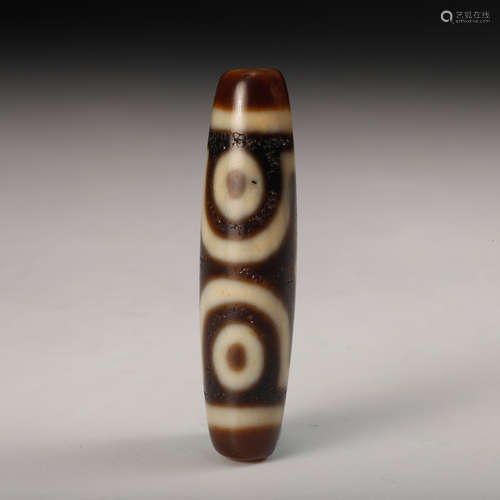 Chinese Agate Dzi Bead