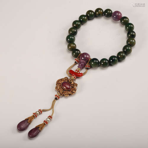 Chinese Jadeite Prayer Beads