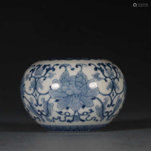 Chinese Blue White Porcelain Water Coupe