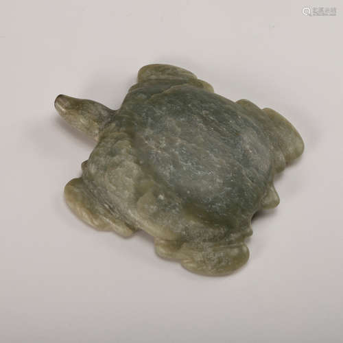 Chinese Celadon Jade Turtle