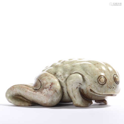 A rough skinned frog during the 18th century Empire