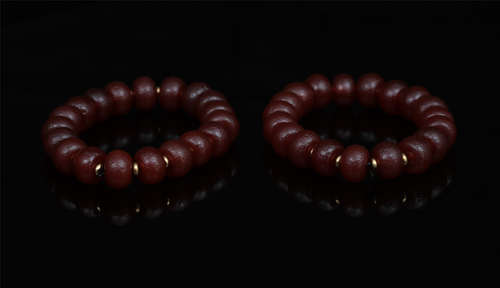 Pair Agate Bracelets