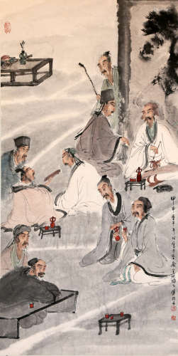 Chinese Fu Baoshi'S Painting