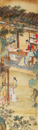 Chinese Jiao Bingzhen'S Painting