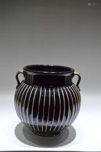 Ding Kiln Binaural Porcelain Jar
