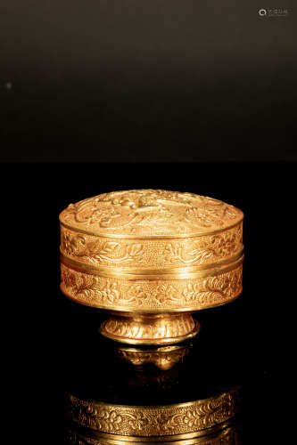 Chinese Liao Dynasty Pure Gold Vessel