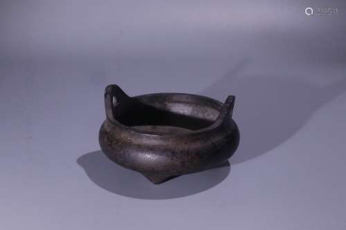 A Chinese Bronze Small Censer