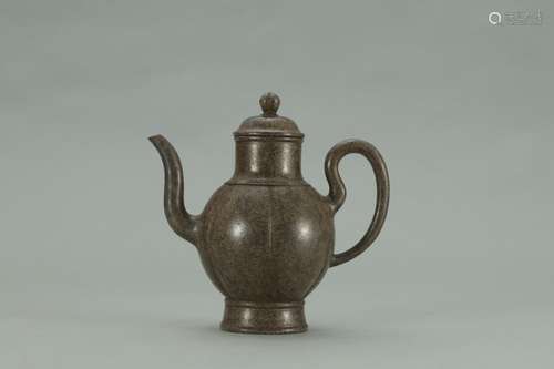 A Chinese Zisha Teapot With Mark