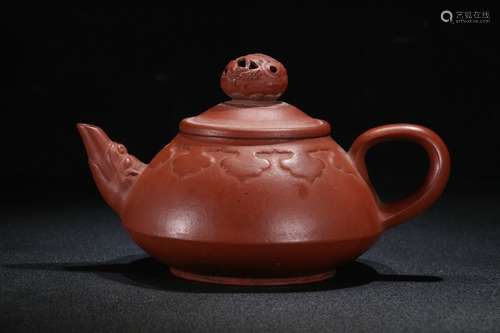 A Chinese Zisha Teapot