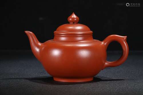 A Chinese Zisha Teapot With Mark