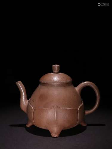 A Chinese Zisha Teapot With Mark