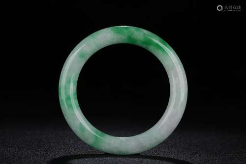 A Chinese Jadeite Bangle