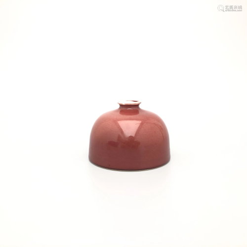 A Chinese Red Glaze Porcelain Zun
