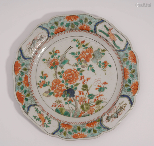 A Chinese Multi Colored Flower&Bird Pattern Porcelain