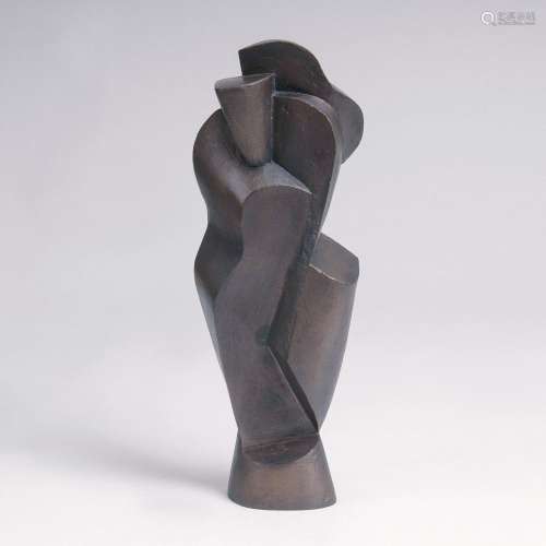 Manfred Sihle-Wissel(Tallin 1934)'Figur'Entwurf von 1974, Ausführung 1994. Bronze mit brauner