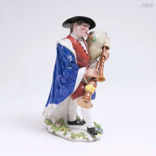 Johann Joachim Kaendler(Fischbach/Sachsen 1706 - Meissen 1775)Seltene Figur 'Savoyardischer