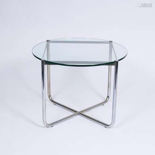 Ludwig Mies van der Rohe(Aachen 1886 - Chicago 1969)Beistelltisch 'MR Table'Entwurf 1927, produziert