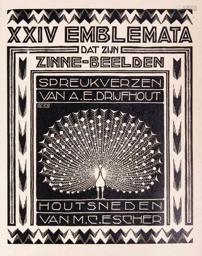 Maurits Cornelis Escher(Leeuwarden 1898 - Hilversum 1972)Konvolut aus: XXIV Emblemata1932,