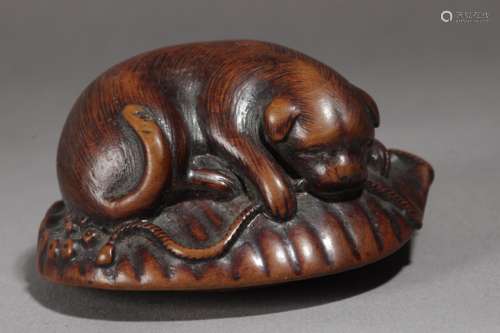 An early 19th century Japanese netsuke form Edo period