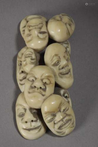 A Japanese netsuke from Meiji period circa 1900