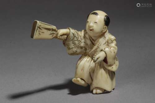 A 19th century Japanese netsuke from Meiji period