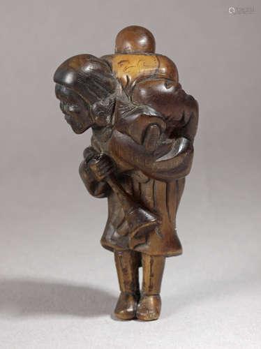 An early 19th century Japanese netsuke from Edo period